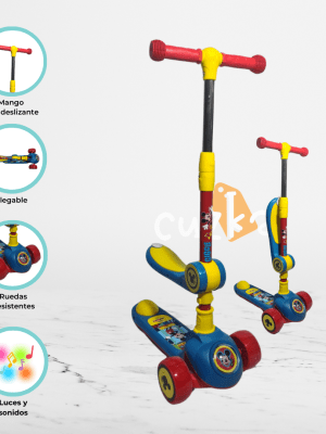 Scooter con Asiento para Niños «MICKEY MOUSE»