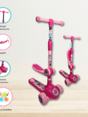 Scooter con Asiento para Niños «MINNIE MOUSE»