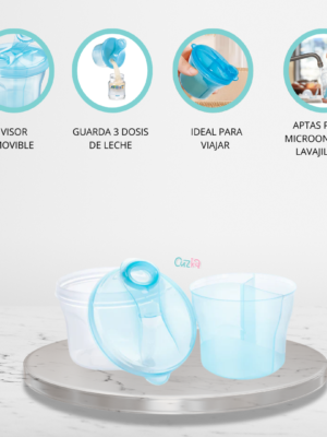 Set Vaso dosificador de leche AVENT «DOSE»