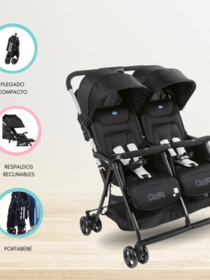 Coche Mellicero «OHLALA TWIN» Black