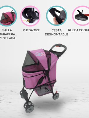 Coche para mascota «PET» Purple