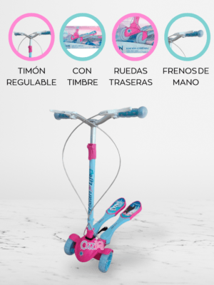 Scooter Tijera para Niños «FROZEN» Licenced