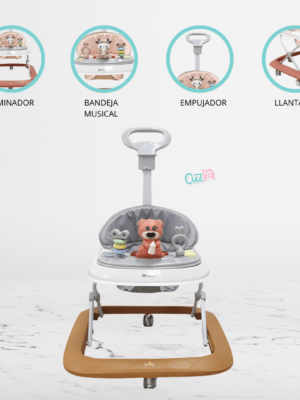 Andador Musical Didáctico para Bebés EBABY «VARI» Orange