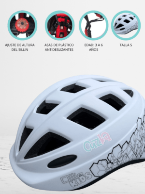 Casco Protector OLLIE «AERODINAMICO» White