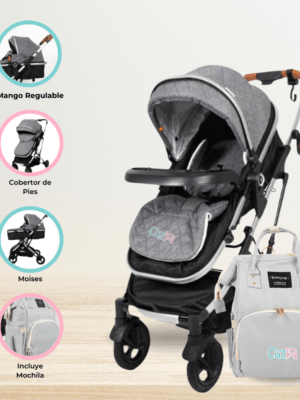 Coche Deportivo para Bebés «EVO II» Gray
