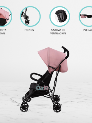Coche para Bebés «FLY V2» Pink
