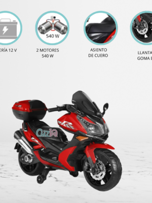 Moto a Batería para Niños «MILANO» Red