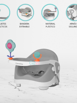 Silla de Comer Adaptable «BOOSTER» Gray