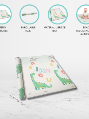 Alfombra Antigolpes Reversible para Bebé «ROLL»