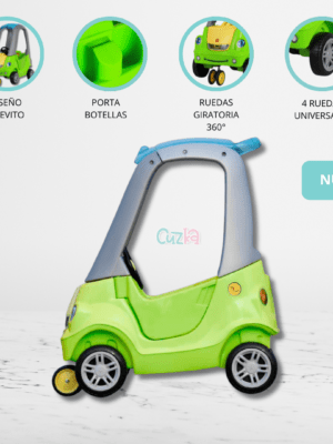 Carro Huevito con Empujador «SPINTORE» Green