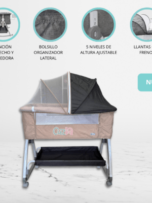 Cuna Colecho para Bebé «DIMI» Beige