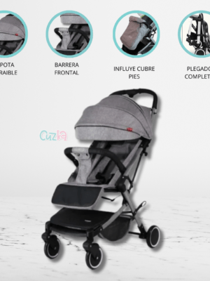 Coche Maleta para Bebé «ARIA» Gray