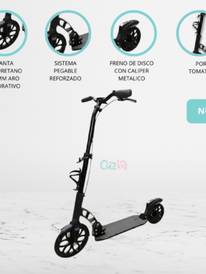 Scooter Plegable para Niños «BIG WHEEL» Black