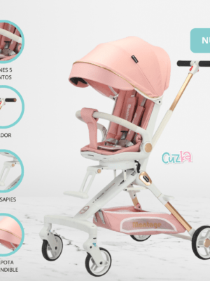 Coche de paseo para Bebé «BOOMPER» Pink