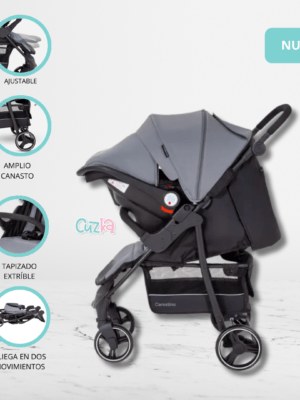 Coche Deportivo con Accesorios «CITY TRAVEL V3 » Acero