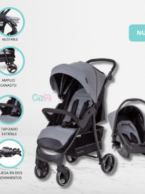 Coche Deportivo con Accesorios «CITY TRAVEL V3 » Acero