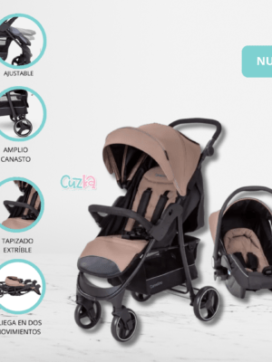 Coche Deportivo con Accesorios «CITY TRAVEL V3 »Vison