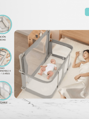 Colecho Plegable para Cama «COMPOSTO» Gray