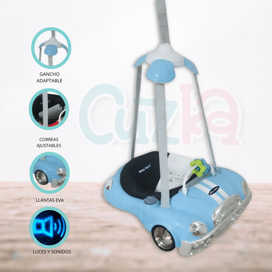 Saltarín Carrito para Bebé «JOY NEST» Light Blue - Imagen 2