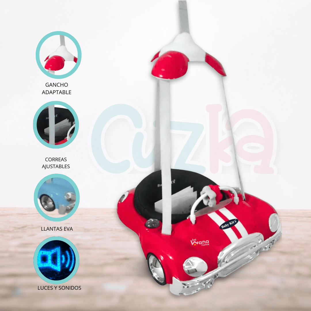 Saltarín Carrito para Bebé «JOY NEST» Red - Imagen 3