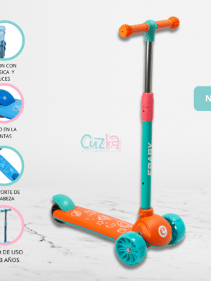 Scooter Unidireccional para Niños «ROLLER» Orange