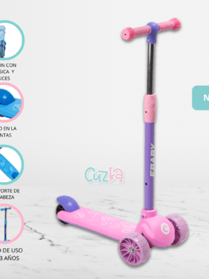 Scooter Unidireccional para Niños «ROLLER» Pink