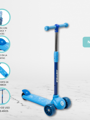 Scooter Unidireccional para Niños «ROLLER» Blue