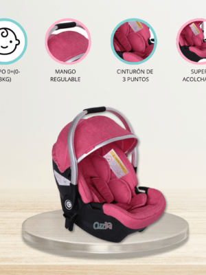 Portabebé de Lujo «MACIEL DELUXE» Pink