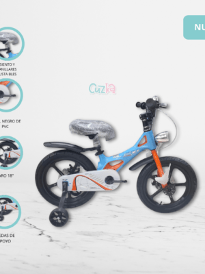 Bicicleta Aro 18 con Estructura de Titanio «ANTULE» Blue