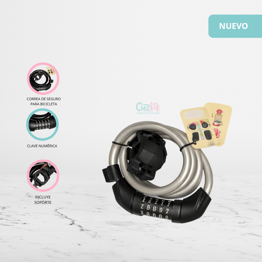 Cadena de Seguridad con Clave Numérico «AXIS» Gray