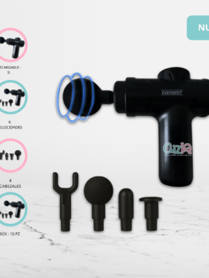 Pistola Masajeador Muscular «MASSAGE» Black
