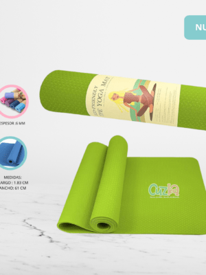 Manta de Yoga Antideslizante «FITNESS» Green