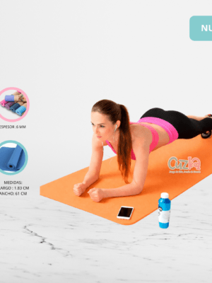 Manta de Yoga Antideslizante «FITNESS» Orange