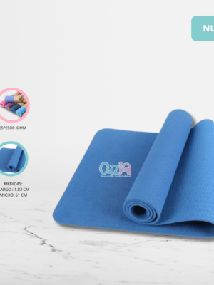 Manta para Yoga Antideslizante «FITNESS» blue