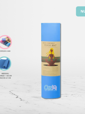Manta para Yoga Antideslizante «FITNESS» blue