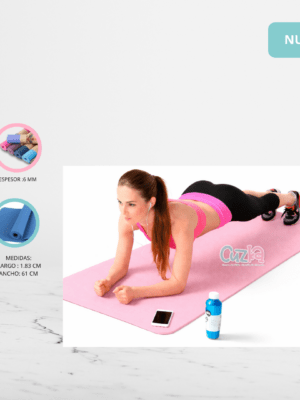 Manta de Yoga Antideslizante «FITNESS» Pink