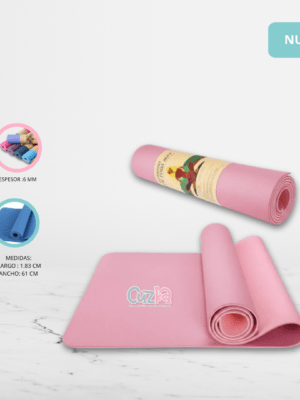 Manta de Yoga Antideslizante «FITNESS» Pink