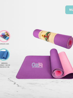 Manta de Yoga Antideslizante «FITNESS» Purple