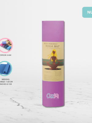 Manta de Yoga Antideslizante «FITNESS» Purple