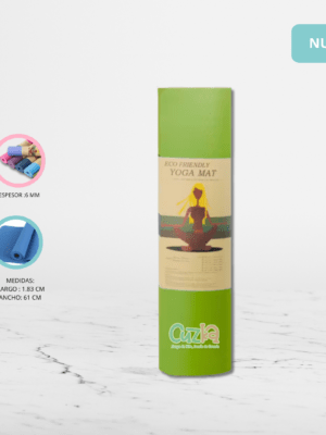 Manta de Yoga Antideslizante «FITNESS» Green