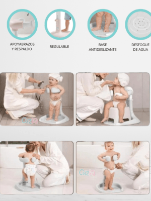 Soporte de Ducha para Bebé «TIBOO» Beige