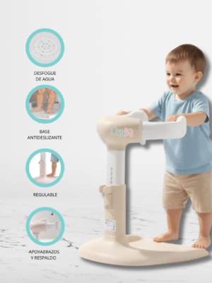 Soporte de Ducha para Bebé «TIBOO» Beige