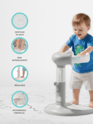 Soporte de Ducha para Bebé «TIBOO» Gray