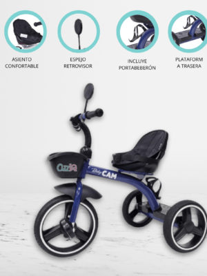 Triciclo Chavito para Niños «MAXI» Blue