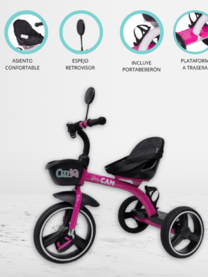 Triciclo Chavito para Niños «MAXI» Purple